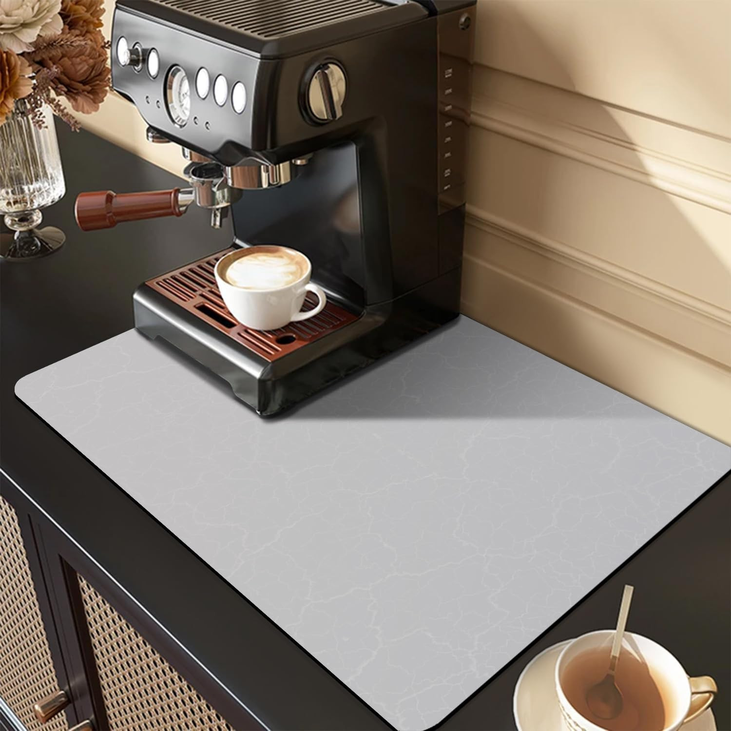 Pad, Tray Mats Under Cafe Machine, Rubber Ab