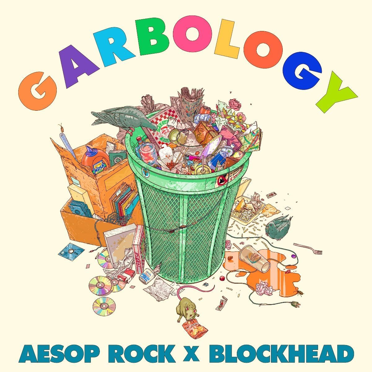 Альбом Aesop Rock x Blockhead Garbology (CD) (ИМПОРТИРОВАН ИЗ Великобритании)