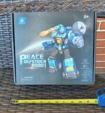 Peace Defender Robot Military Vehicles Set - 5 in 1 Robot Kit FACTORY SEALED