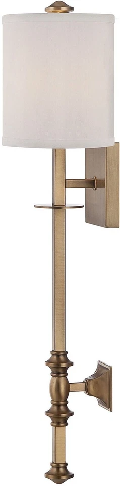 Aplique de pared Savoy House 9-7140-1 níquel Devon 1 luz Foto 3 de 4