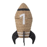 Bloomingville Korb Mit Deckel Rakete Seegras Aufbewahrungskorb Kinderzimmer