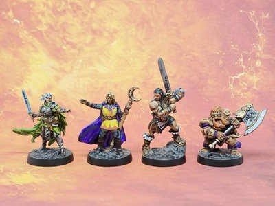 Senden Sie mir Ihre Heroquest Helden für mich zur hochwertigen Handbemalt & dann kehren Sie zu Ihnen zurück!