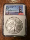 2012 (S) Silver Eagle $1 MS 69 NGC First Releases Struck at San Francisco