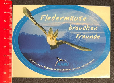 NABU Bats Need Friends - Decal Sticker /090617185
