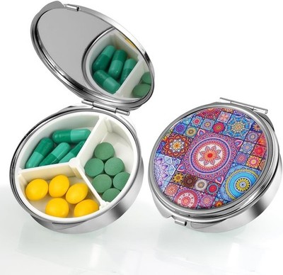 Pillendose für Medikamente und Vitamine, praktisch und vielseitig