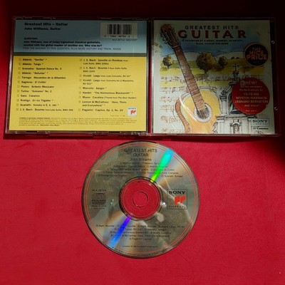 John Williams   Greatest Hits Guitar CD 1994 Classical Sony Classical The Nice