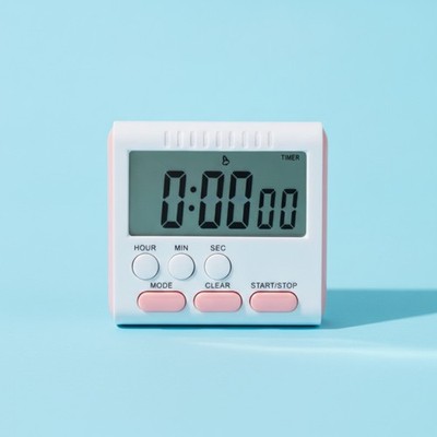 Countdown-Wecker Count Up Down Timer Digital Countdown Uhr großes Display