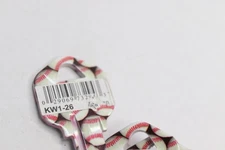 (10-Pk) HY-KO KW1 House Key Blank Nickel Plated Brass Baseball Themed KW1-26