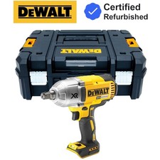 Dewalt DCF899NT XR High Torque 1/2" Impact Wrench 18v + Tstak Carry Case DCF899N