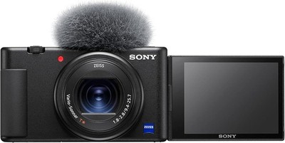 Sony ZV-1 Kompakt Kamera 24-70mm F1.8-2.8 4K Video Vlog Camera OVP Händler