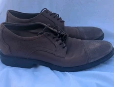 Rockport Adiprene Adidas hydroshield shoes Oxford 11 Reddish Brown Dress 