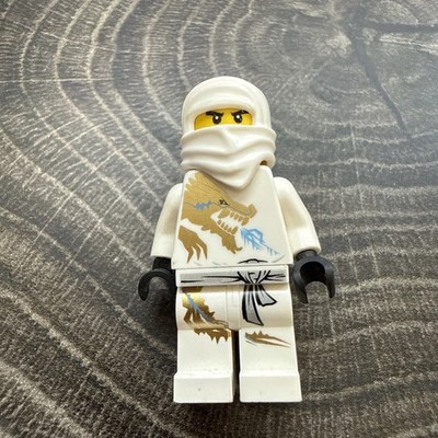 LEGO Ninjago Zane DX Minifigure White Dragon Suit