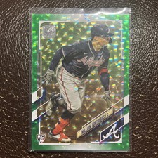 2021 Topps - William Contreras #390 Green /499 (RC)