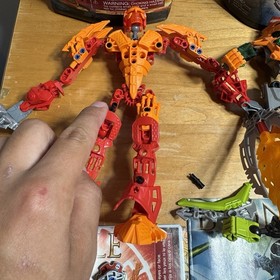 LEGO Bionicle + Hero factory lot of 4 + instructions *READ* 8985,8987,7165,2144