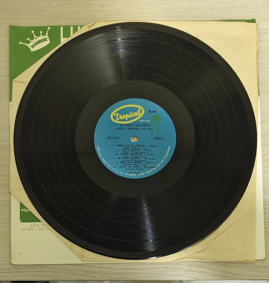 Luis E. Martinez - Cumbia En Valledupar - Monster Cumbia EX RARE Foto 3 de 4