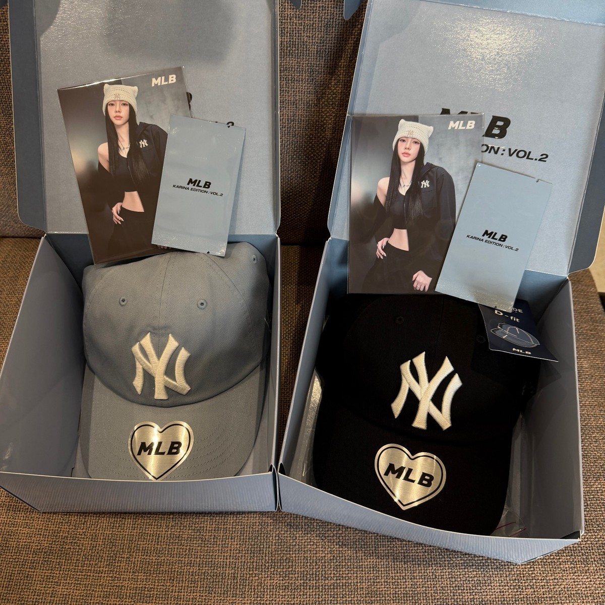 MLB x Karina Signature Unstructured Ball Cap+PhotoCard+Gift