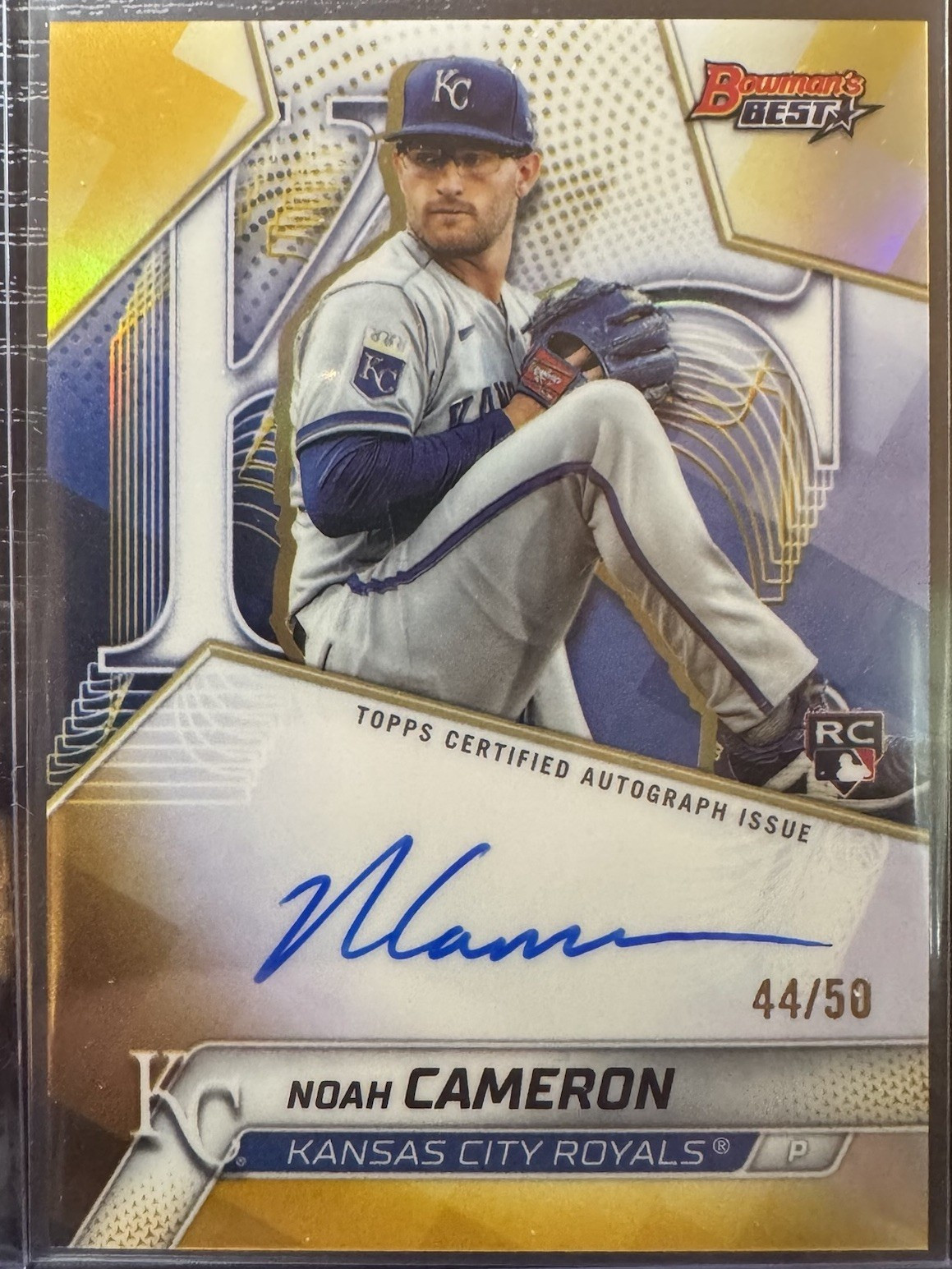 Topps 2025 Bowman's Best Noah Cameron Royals RC /50 #B25-NC