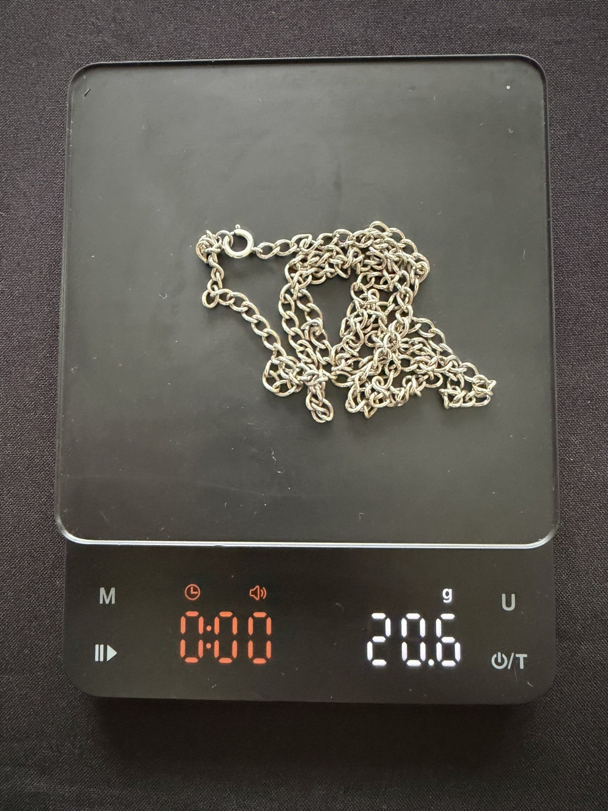 Oval Interlocking Curb Long Stacking 925 Sterling… - image 6