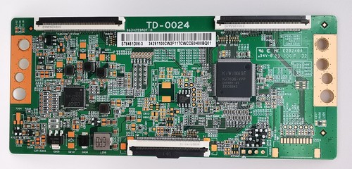 Philips TV T-Con  BOARD TD-0024 / ST6451D06-3 - KV7636-VPP - aus 65PUS8309 TCON