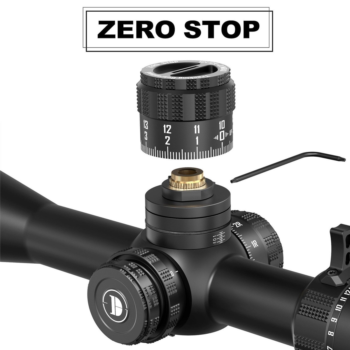 Discovery Optics ED GEN II 5-25x56 FFP MRAD 34mm Zero Stop