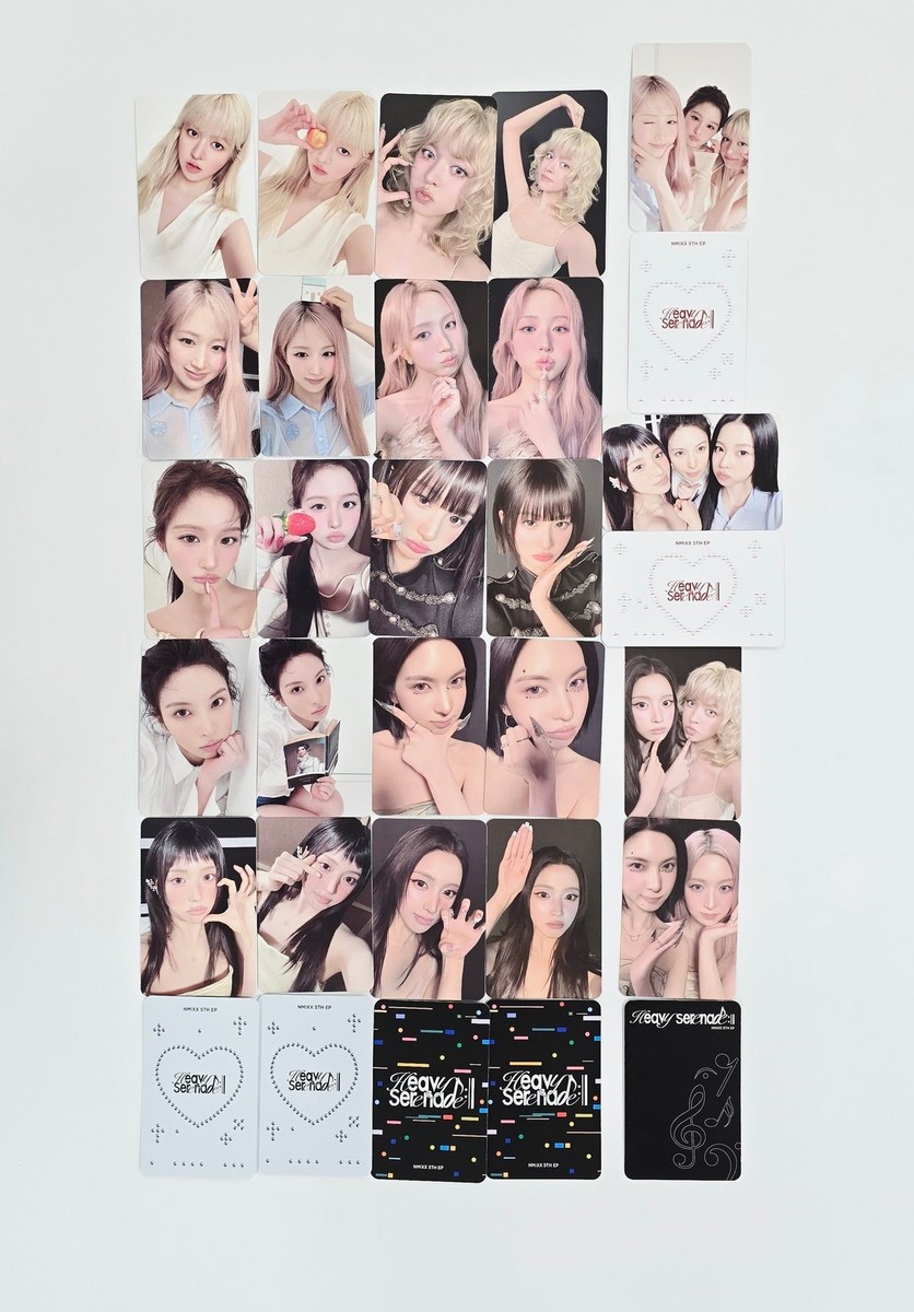NMIXX PHOTOCARD 5TH EP HEAVY SERENADE PHOTOBOOK OFFICIAL POB