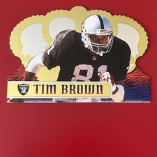 1999 Pacific Crown Royale Football NFL - Tim Brown #98 Die-Cut