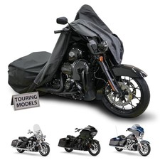 Waterproof Motorcycle Cover for Harley Davidson Touring Models UV Rain Prote