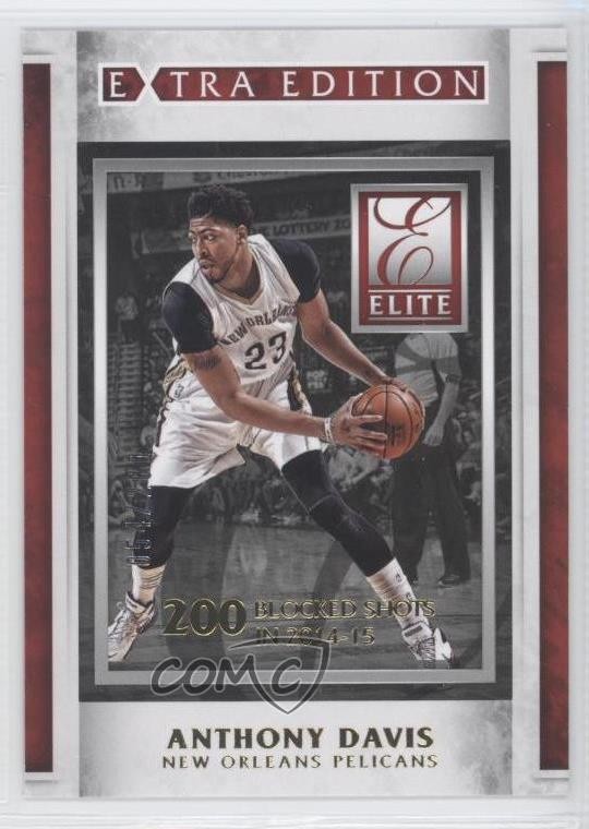 2015 Panini Donruss Elite Extra Edition Production Line 54/200 Anthony Davis b9e