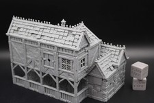 Tabletop Terrain Stone House 17of19 Town City Dnd RPG wargame skirmish 28-32mm
