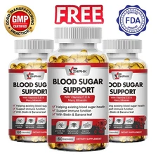 180 capsules of blood glucose support blood glucose regulation lipid metabolism