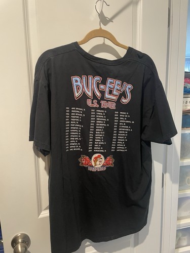 T-shirt maglietta Buc-ee's U.S. Tour 1982-2023 unisex taglia Xtra Large nera - Foto 5 di 5