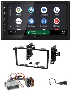 Kenwood DAB Bluetooth USB MP3 2DIN Car Stereo for Chevrolet Avalanche Blazer Cava