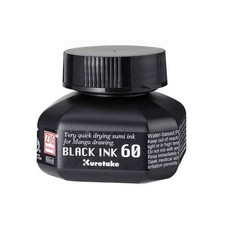 Kuretake ZIG Cartoonist Black Ink - 60ml CNCE...