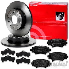 brembo BREMSSCHEIBEN 265mm + BELÄGE HINTEN für MAZDA 3 [BM/BN] Bj. 2013 - 2019