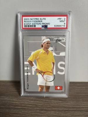 2003 Netpro Elite Tennis #RF-2 Roger Federer PSA 9
