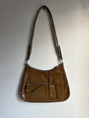 VINTAGE BAG *reserved* Brown Patent Leather