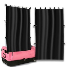 Privacy Curtain for Dance Bag with Rack,Portable Changing Room Privacy Curtai...