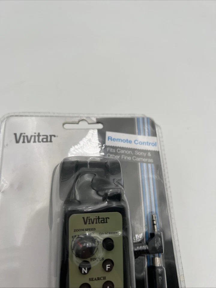 Vivitar 8 Button Remote Control for Camera Camcorder A/V R LANC Jack VIV-RC-800 - Image 4 of 4