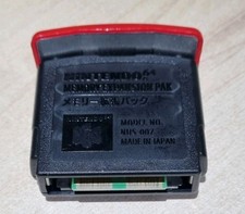 Nintendo 64 N64 Official Expansion Pak Pack Ram Genuine 4mb NUS 007