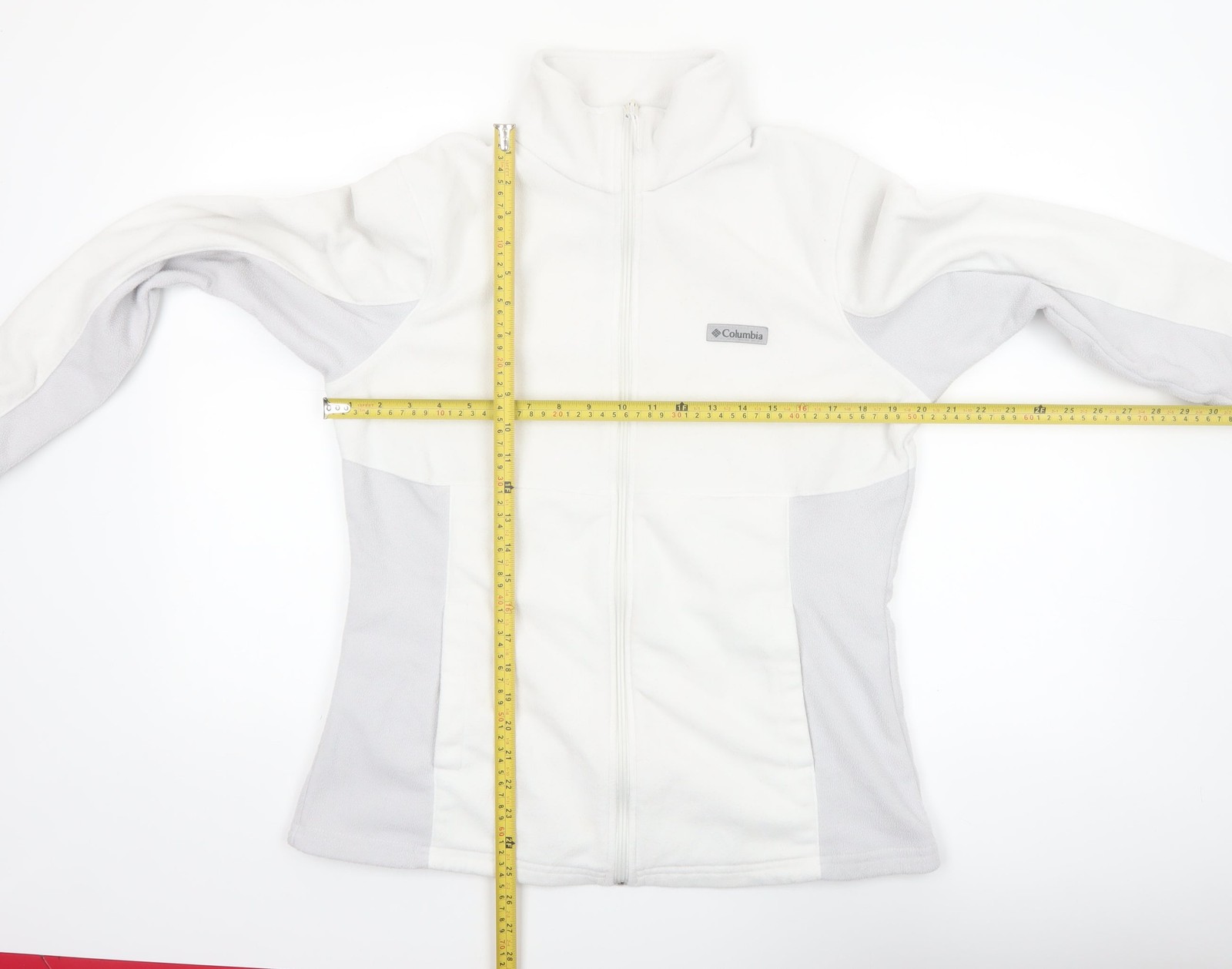 Womens UK Size XL Columbia White Basic Jacket image 2