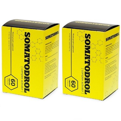SOMATODROL - 60-240 Kapseln - Natürliche Testosteronunterstützung, Muskelmasse