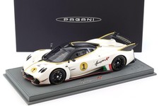 1:18 BBR Pagani Huayra R Bianco Benny/ Gloss Carbon Roof - Limited 100 Pcs.