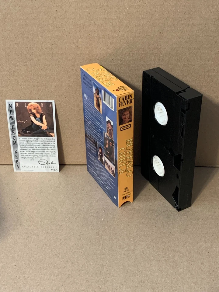 Buffalo Girls -1995 VHS Movie -Angelica Houston, Melanie Griffith, Reba McEntire Foto 4 de 4