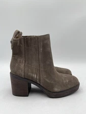 Crown Vintage Women’s Shoes Brown Suede Capari Booties Size 7.5M