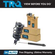 TRQ 4 Piece Front Rear Shock Absorber w/ Strut Assembly Kit for Tucson Sportage