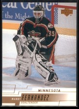 Manny Fernandez 2000-01 Upper Deck Minnesota Wild #314