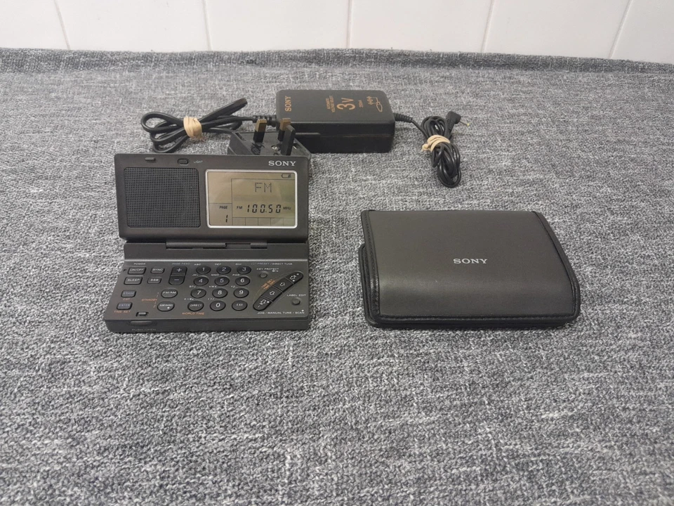 Seltenes Sony ICF-SW100 Weltband Radio SW/MW/LW/FM/SSB - guter Zustand