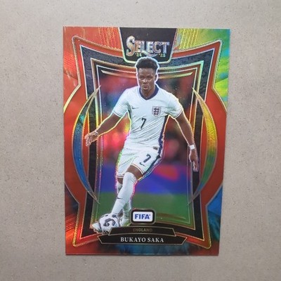 Bukayo Saka 2024-25 Panini Select Fifa Terrace Tie-Dye Prizm #4/25 SSP England