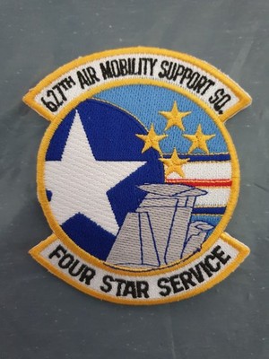 US Air Force 627th Air Mobility Support Squadron Patch USAF