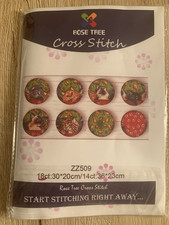 Rose Tree Kreuzstich Stickpackung Tiere ZZ509...